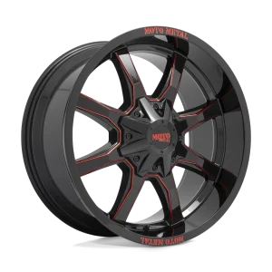 Moto Metal – MO970 – Black – 20″x10″ -18mm – Summer Wheels – MO970210353C18N